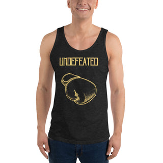 Buy charcoal-black-triblend Undefeated Unisex Tank Top
