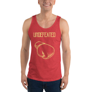 Buy red-triblend Undefeated Unisex Tank Top