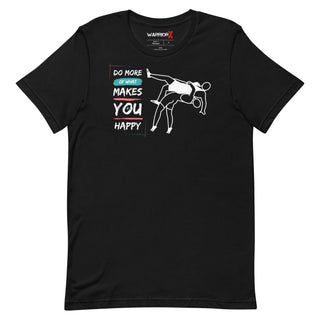 Buy black Unisex Makes you Happy Tshirt