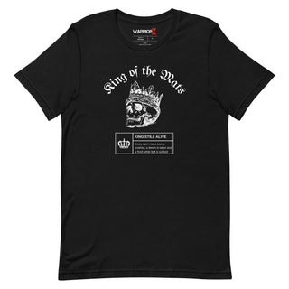 Buy black Unisex King of the Mats t-shirt