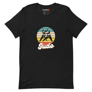 Buy black-heather Retro Judo Tshirt