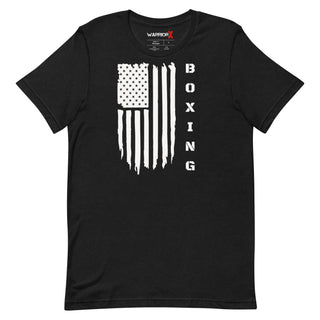 Buy black-heather Unisex American Boxing t-shirt