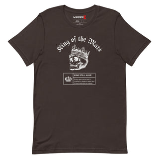 Buy brown Unisex King of the Mats t-shirt