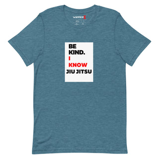 Buy heather-deep-teal Unisex Be Kind Tshirt