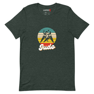 Buy heather-forest Retro Judo Tshirt