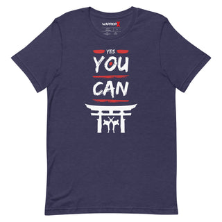 Buy heather-midnight-navy Yes you Can Tshirt