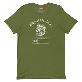 Buy olive Unisex King of the Mats t-shirt