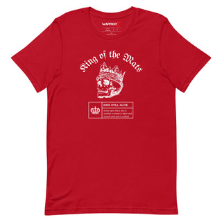 Buy red Unisex King of the Mats t-shirt